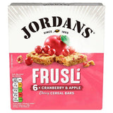 Jordans Cranberry &amp; Apple Frusli Cereal Bars   6 x 30g