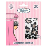 The Vintage Cosmetic Company Shower Cap Leopard Print GOODS Boots   