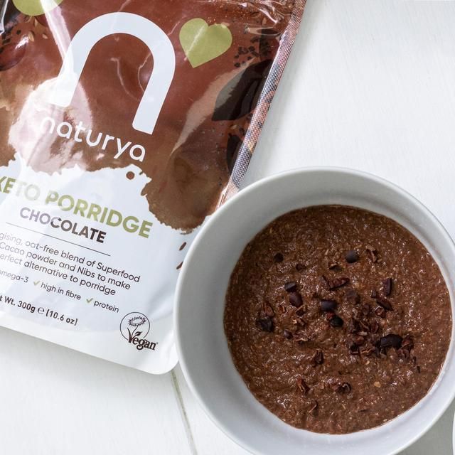 Naturya Keto Breakfast Porridge Chocolate   300g Keto M&S   