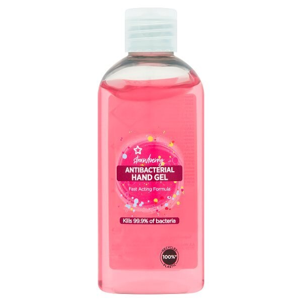 Superdrug Strawberry Sanitizer Hand Gel 100ml