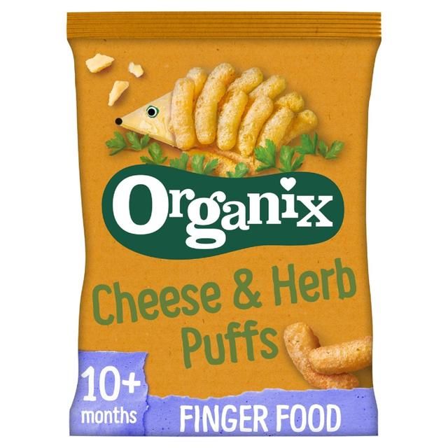 Organix Cheese & Herb Organic Puffs 10 mths+    15g