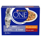 Purina One Mini Fillets Chicken & Beef Wet Cat Food   8 x 85g GOODS M&S   