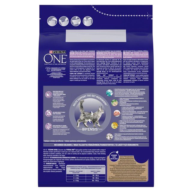 Purina ONE Sensitive Dry Cat Food Turkey and Rice   2.8kg GOODS M&S   