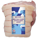 Ocado Boneless Pork Shoulder Joint Medium   Typically: 1.6kg GOODS M&S   