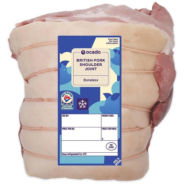 Ocado Boneless Pork Shoulder Joint Medium   Typically: 1.6kg