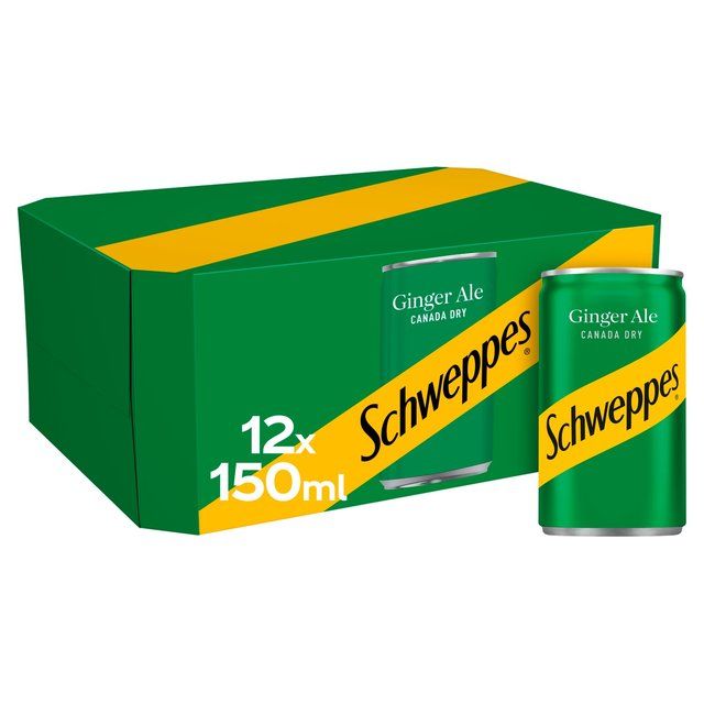 Schweppes Ginger Ale   12 x 150ml