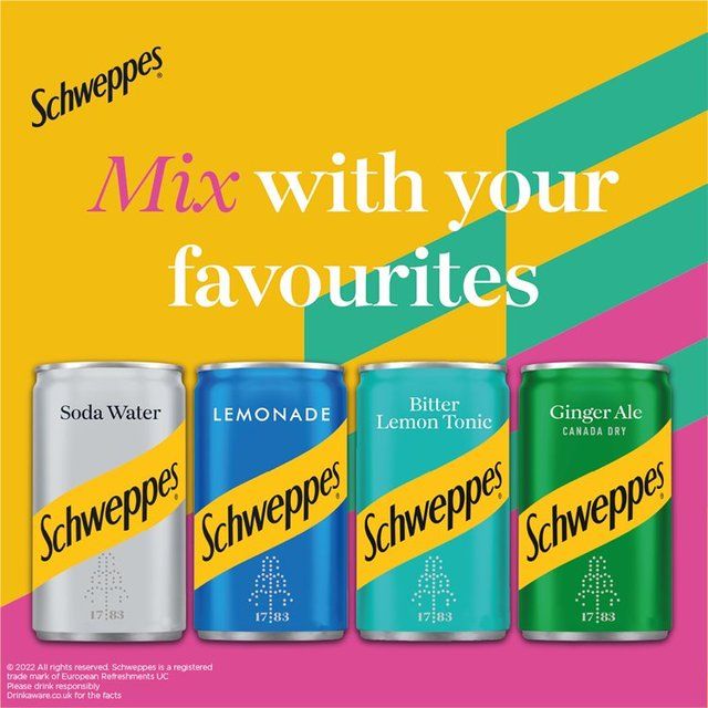 Schweppes Ginger Ale   12 x 150ml GOODS M&S   