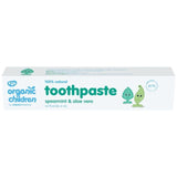 Organic Children Spearmint & Aloe Vera Fluoride Free Toothpaste   50ml GOODS M&S   