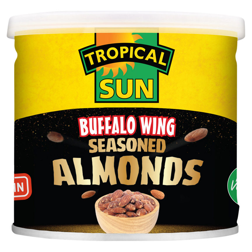 Tropical Sun Buffalo Wing Seasoned Almonds GOODS ASDA   