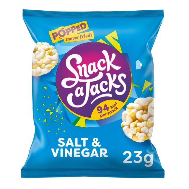 Snack a Jacks Salt &amp; Vinegar Rice Cakes   23g