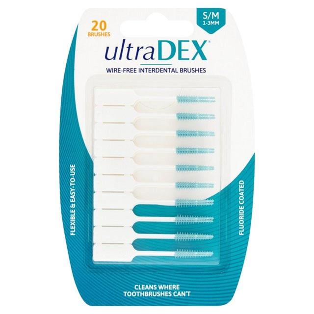 UltraDEX Wire-Free Interdental Brush Small/Medium   25m