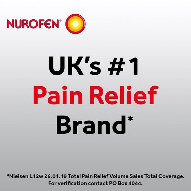 Nurofen Migraine Pain Relief Ibuprofen 342mg Caplets   12 per pack GOODS M&S   