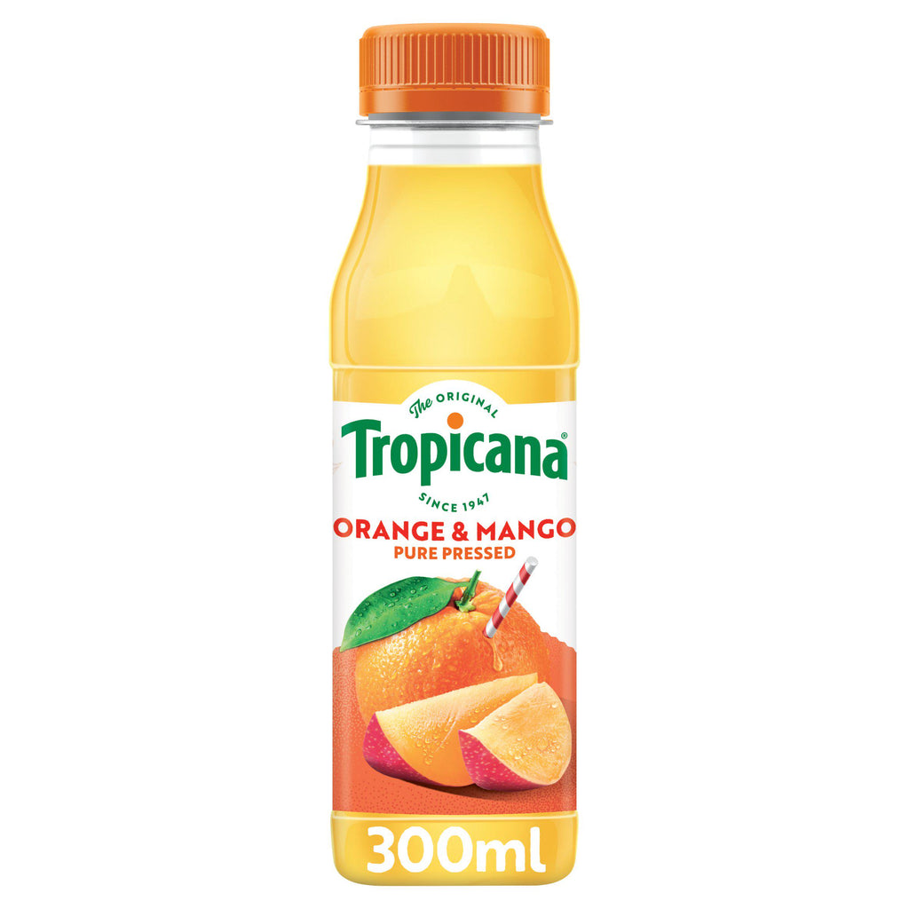 Tropicana Pure Orange & Mango Fruit Juice 300ml