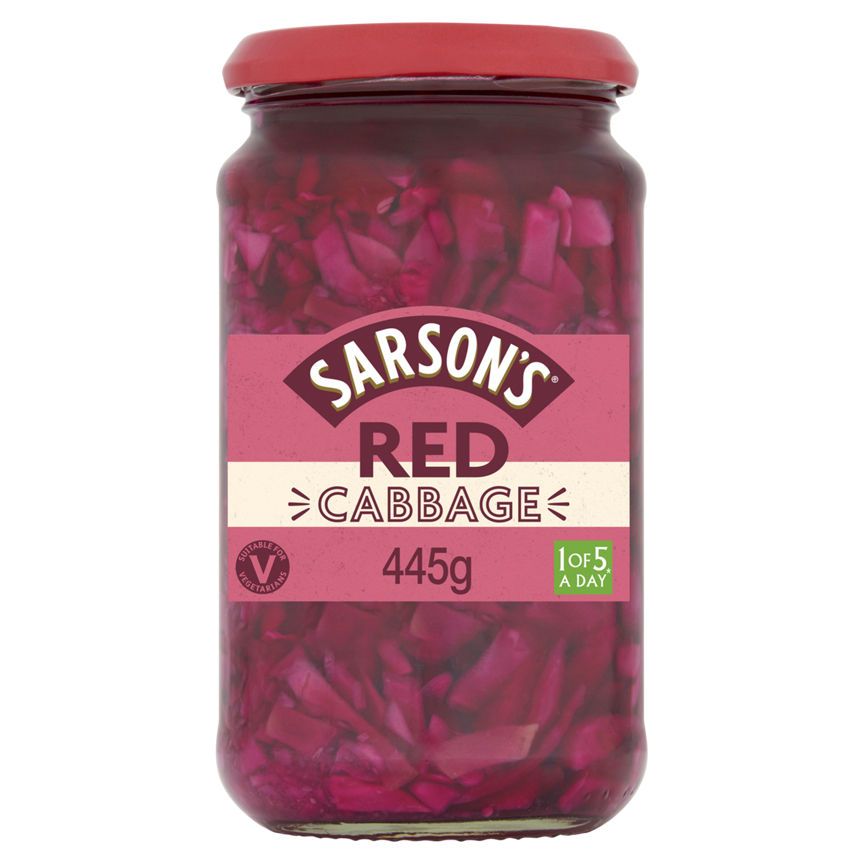 Sarsons Red Cabbage 445g GOODS ASDA   