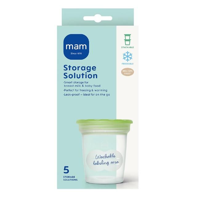 MAM  Storage Pots   5 per pack