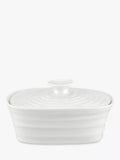 Sophie Conran for Portmeirion Butter Dish, White