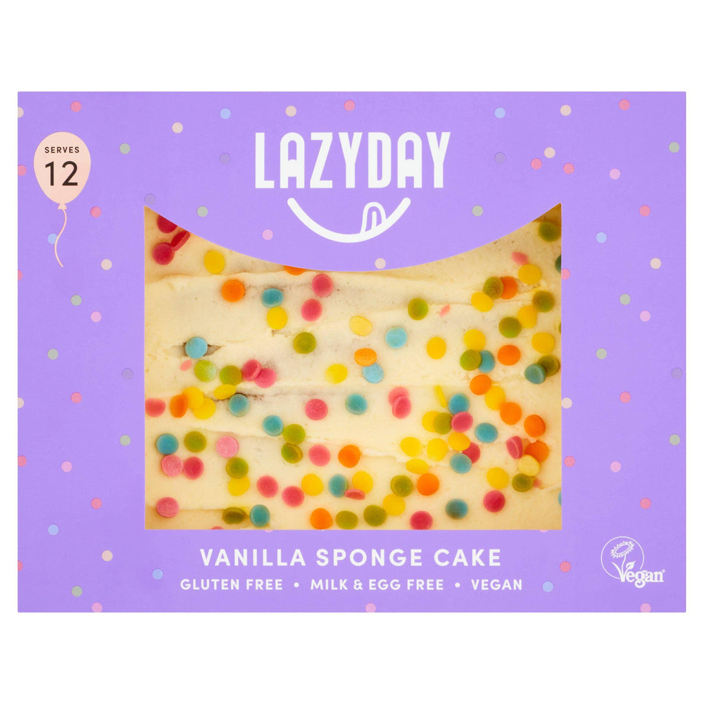 Lazy Day Foods Vegan & Free From Vanilla Cake 375g