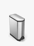 simplehuman Butterfly Recycler, Brushed Stainless Steel, 40L