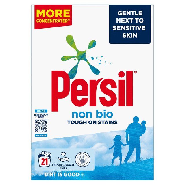 Persil Fabric Cleaning Washing Powder Non Bio 21 Wash    1.05kg GOODS M&S   