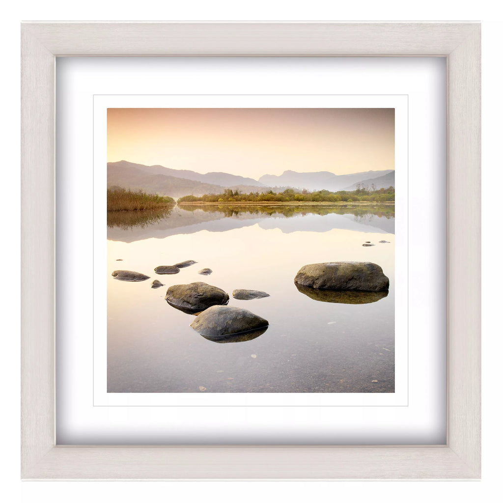 John Lewis Mike Shepherd 'Elterwater' Framed Print, 65 x 65cm