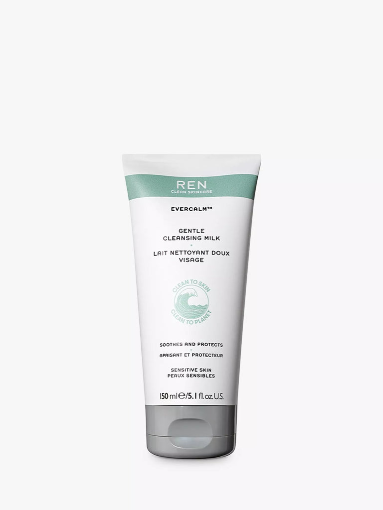 REN Clean Skincare Evercalm Gentle Cleansing Milk, 150ml