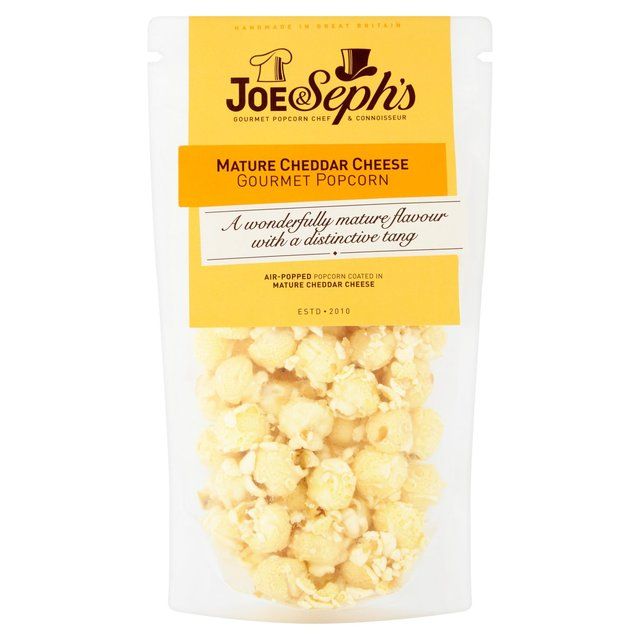 Joe &amp; Seph's Cheddar Cheese Popcorn   70g