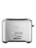 Sage A Bit More 2-Slice Toaster, Brushed Metal