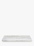 John Lewis White Marble Bathroom Accessories Tray