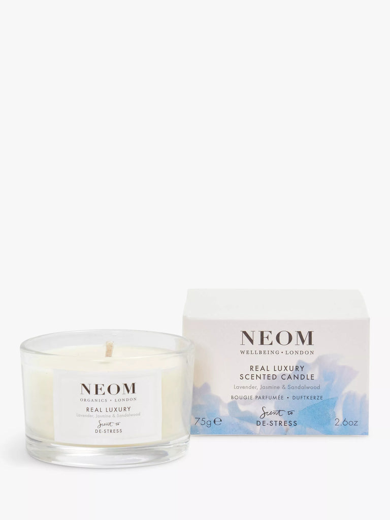 NEOM Wellbeing London Real Luxury Travel Scented Candle