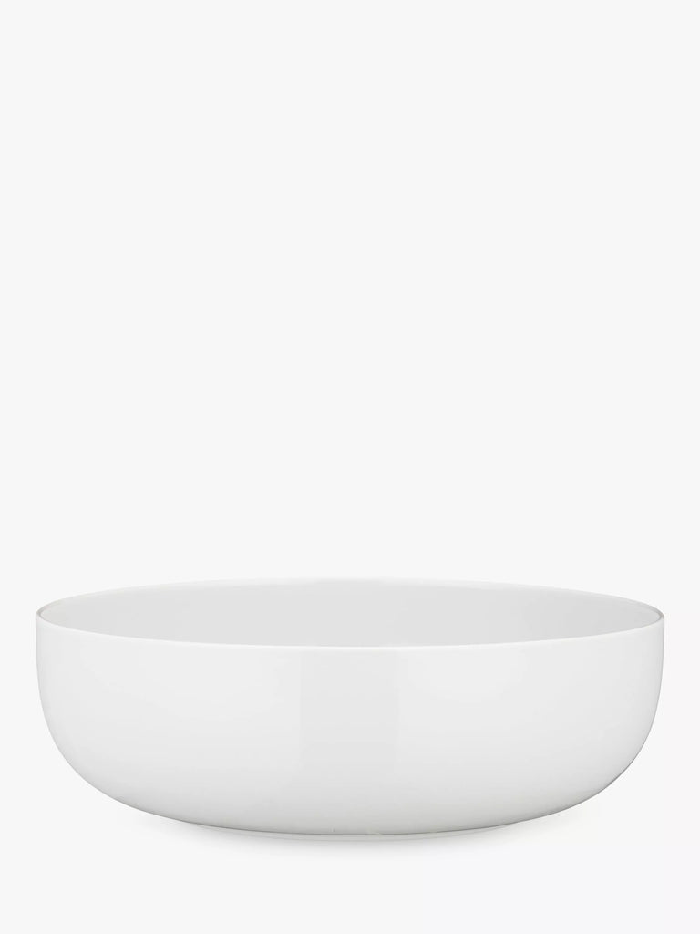 John Lewis Dine Round Serve Bowl, 28cm, White