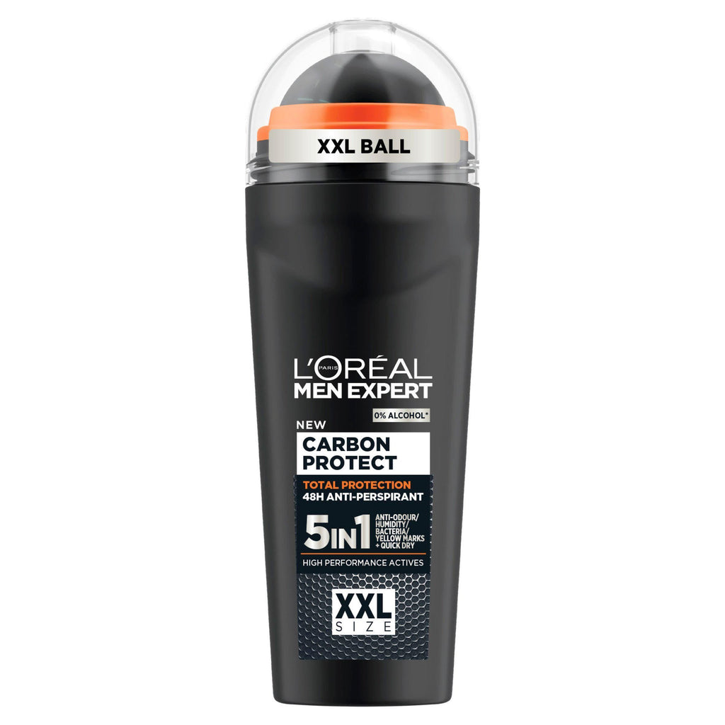 L'Oréal Men Expert Carbon Protect 48H Roll On Anti Perspirant Deodorant Large XXXL 100ml