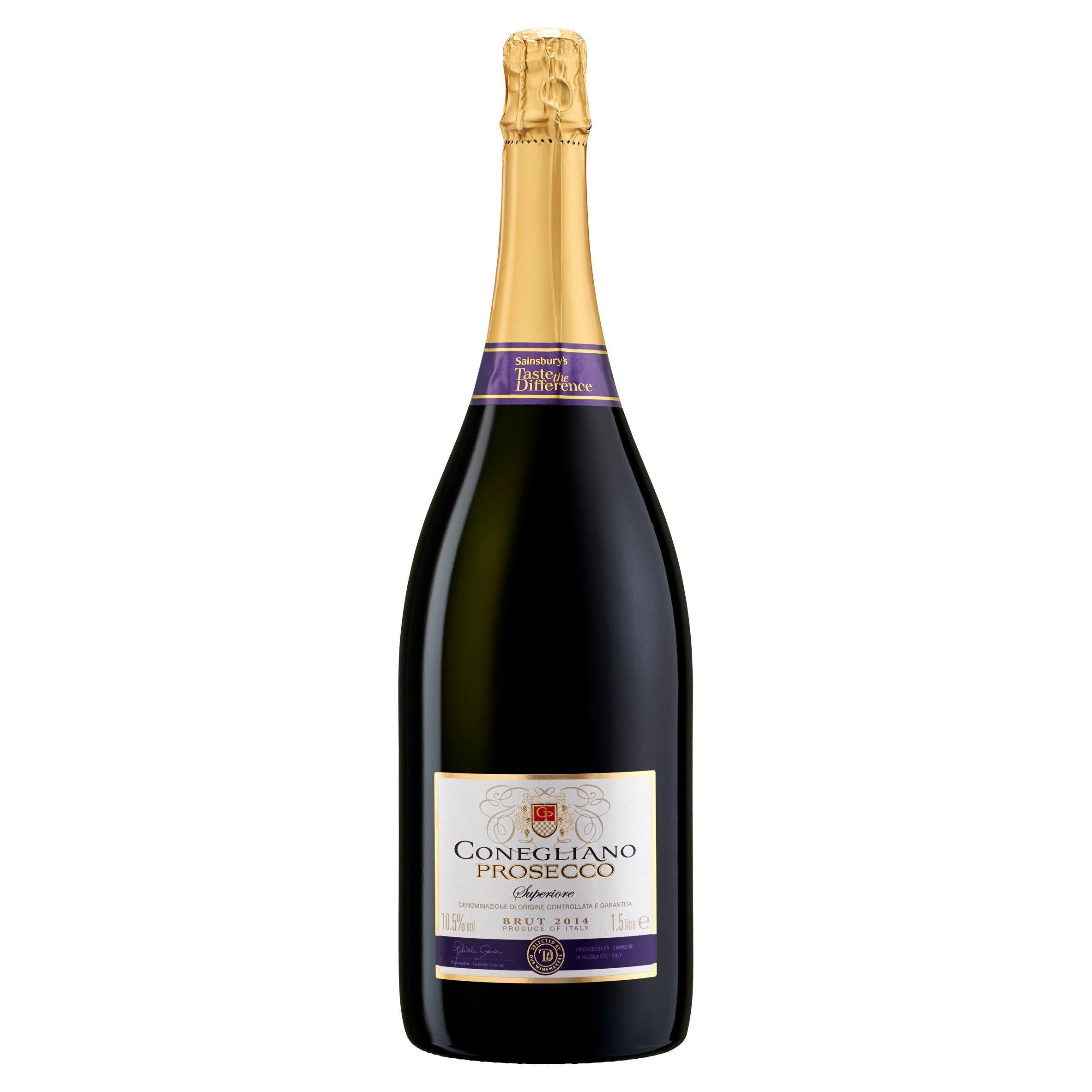 Sainsbury's Conegliano Prosecco, Taste the Difference 1.5L GOODS Sainsburys   