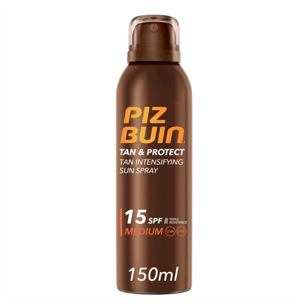 Piz Buin Tan & Protect Tan Intensifying Sun Spray SPF 15 Medium 150ml