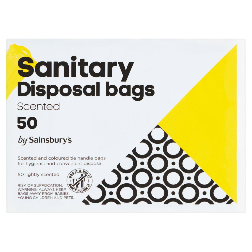 Sainsbury's Sanitary Towel Disposal Bags x50