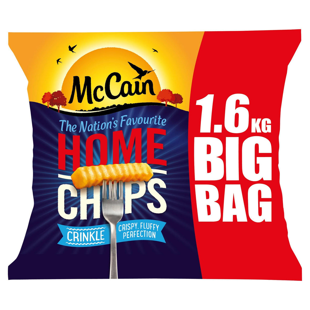 Mccain Home Chips Chips Crinkle 1.6kg