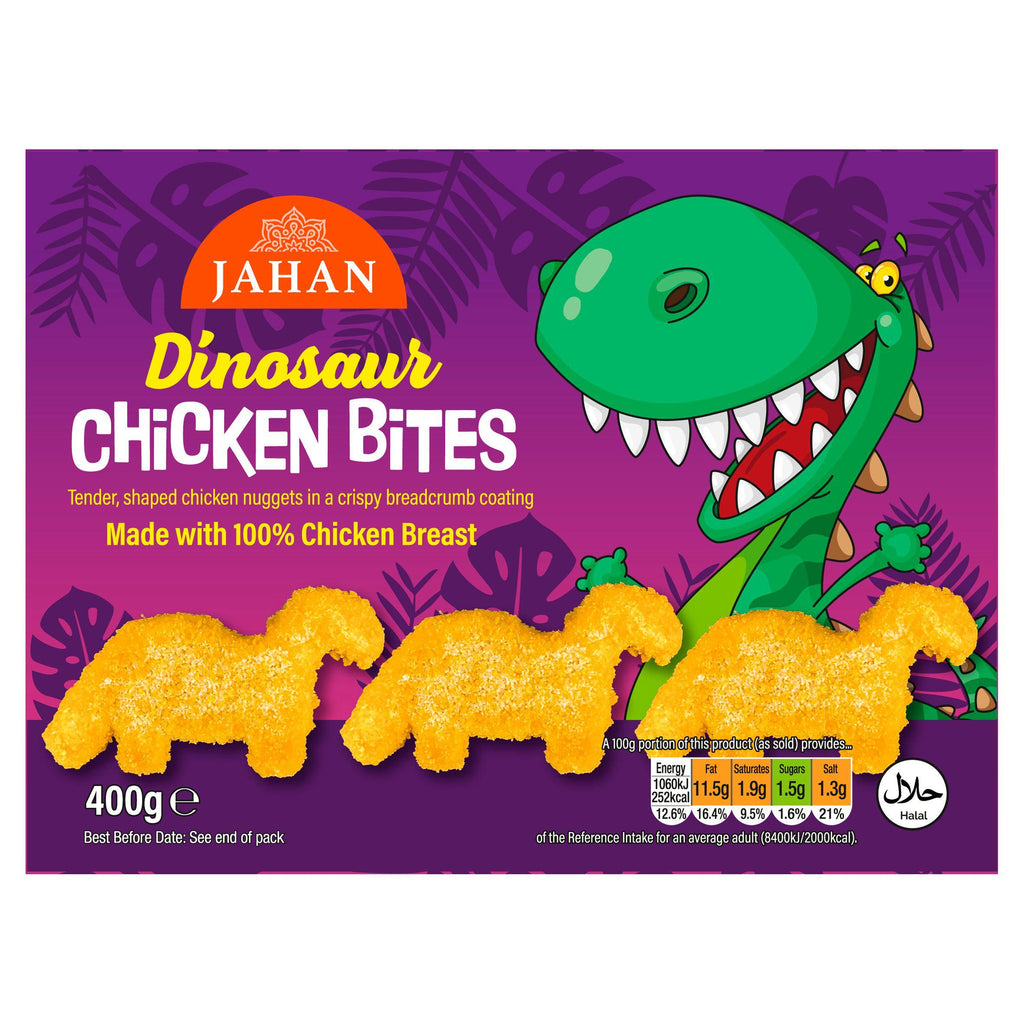 Jahan Dinosaur Chicken Bites 400g