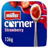 Müller Corner Strawberry Yogurt 136g GOODS Sainsburys   