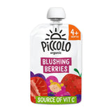 Piccolo Organic Blushing Berries Smooth 4 Months+ 100g GOODS Sainsburys   