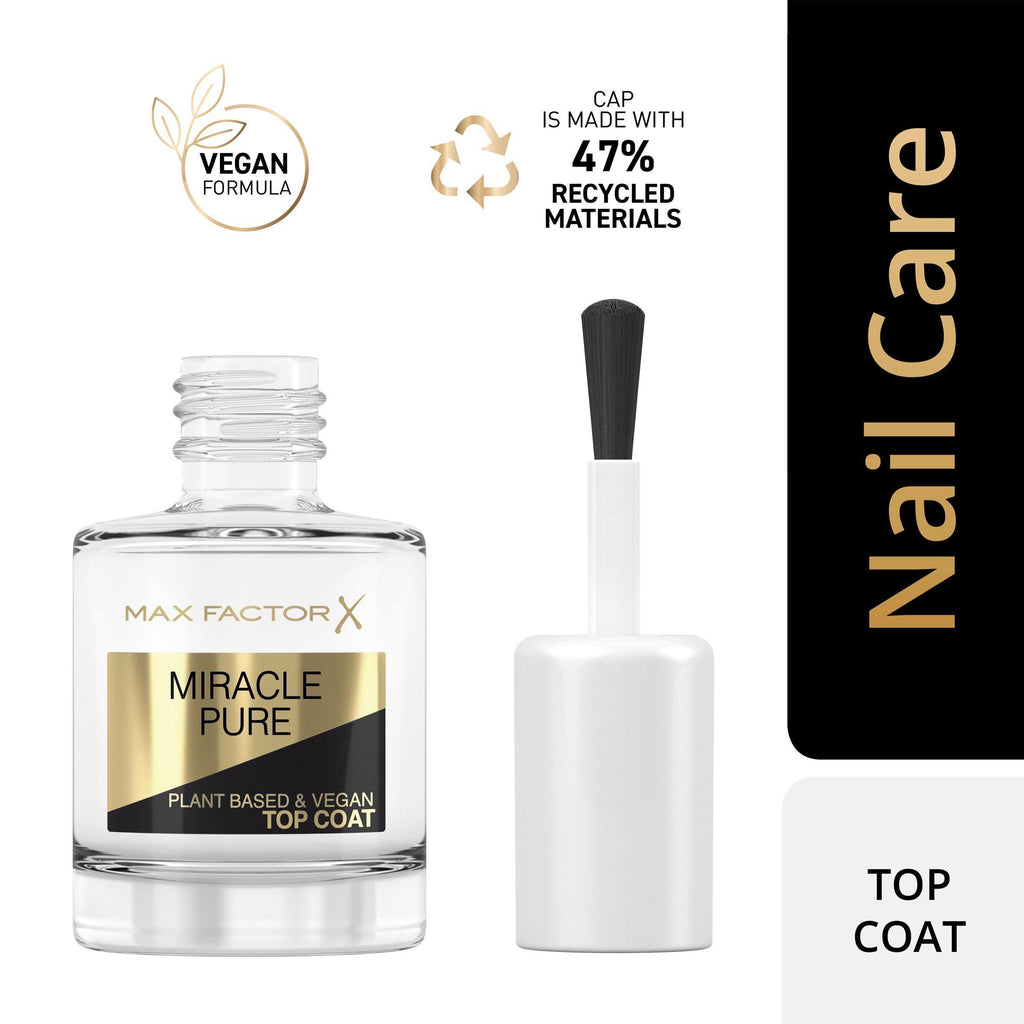 Max Factor Miracle Pure Nail Top Coat 12ml