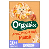 Organix Banana, Peach & Apple Organic Baby Muesli 9 months+ 200g GOODS Sainsburys   