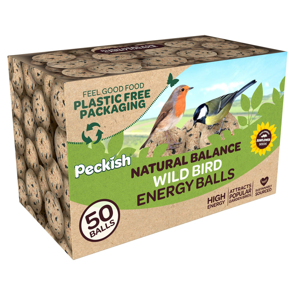 Peckish Natural Balance Wild Bird Energy Balls 50x80g