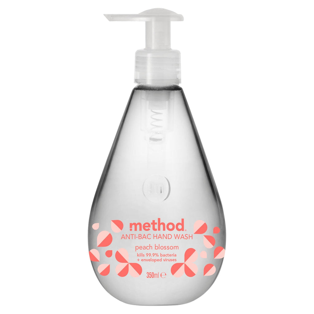 Method Anti Bacterial Peach Blossom Gel Hand Wash 350ml