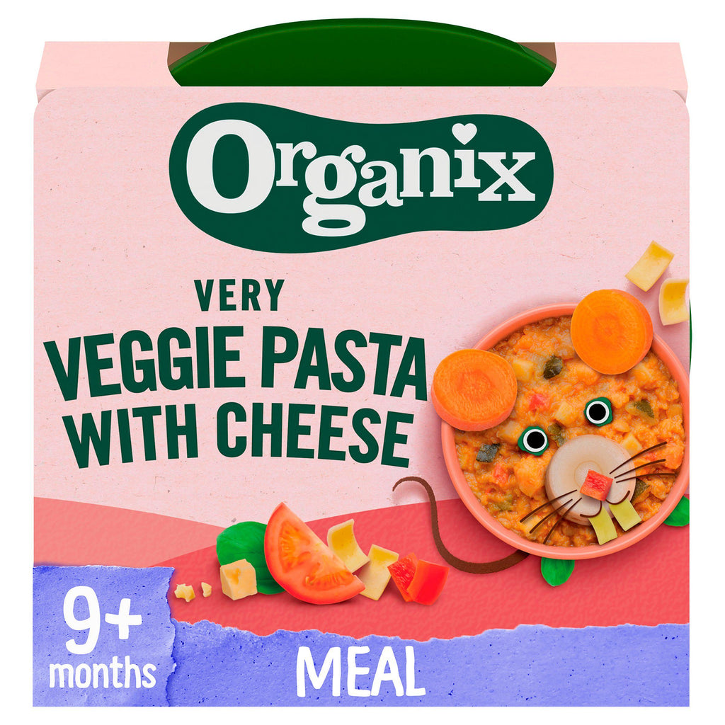 Organix Veggie Pasta with Cheese 9+ Months 190g