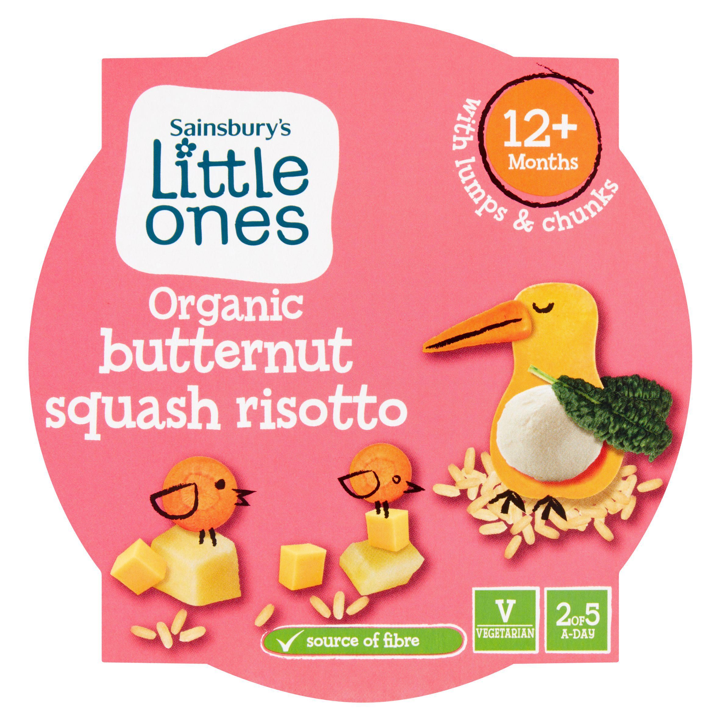 Sainsbury's Little Ones Butternut Squash Risotto 12+ Months 200g GOODS Sainsburys   