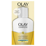 Olay Complete Moisturise & Glow Face Neck Lotion For Sensitive Skin with SPF15 100ml GOODS Sainsburys   