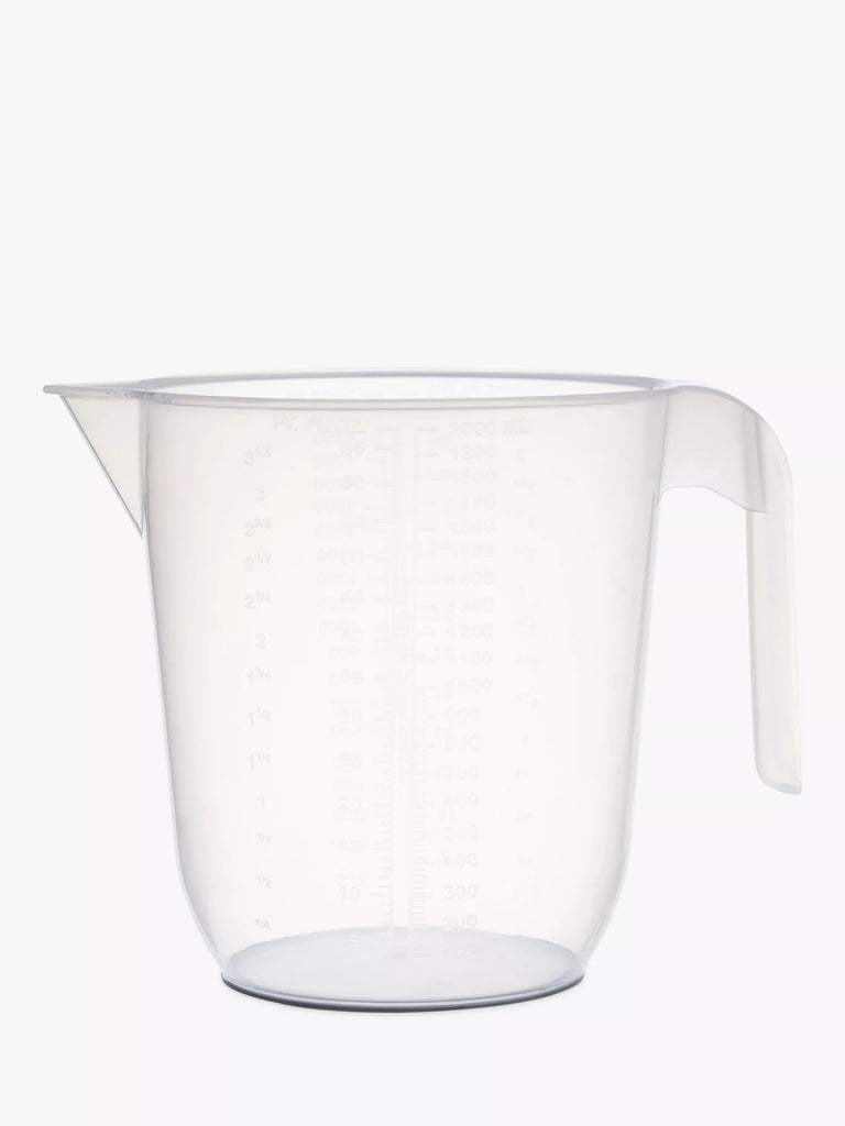 John Lewis ANYDAY Plastic Measuring Jug, 2L