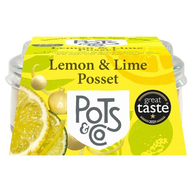 Pots & Co Lemon & Lime Posset Pot   91g