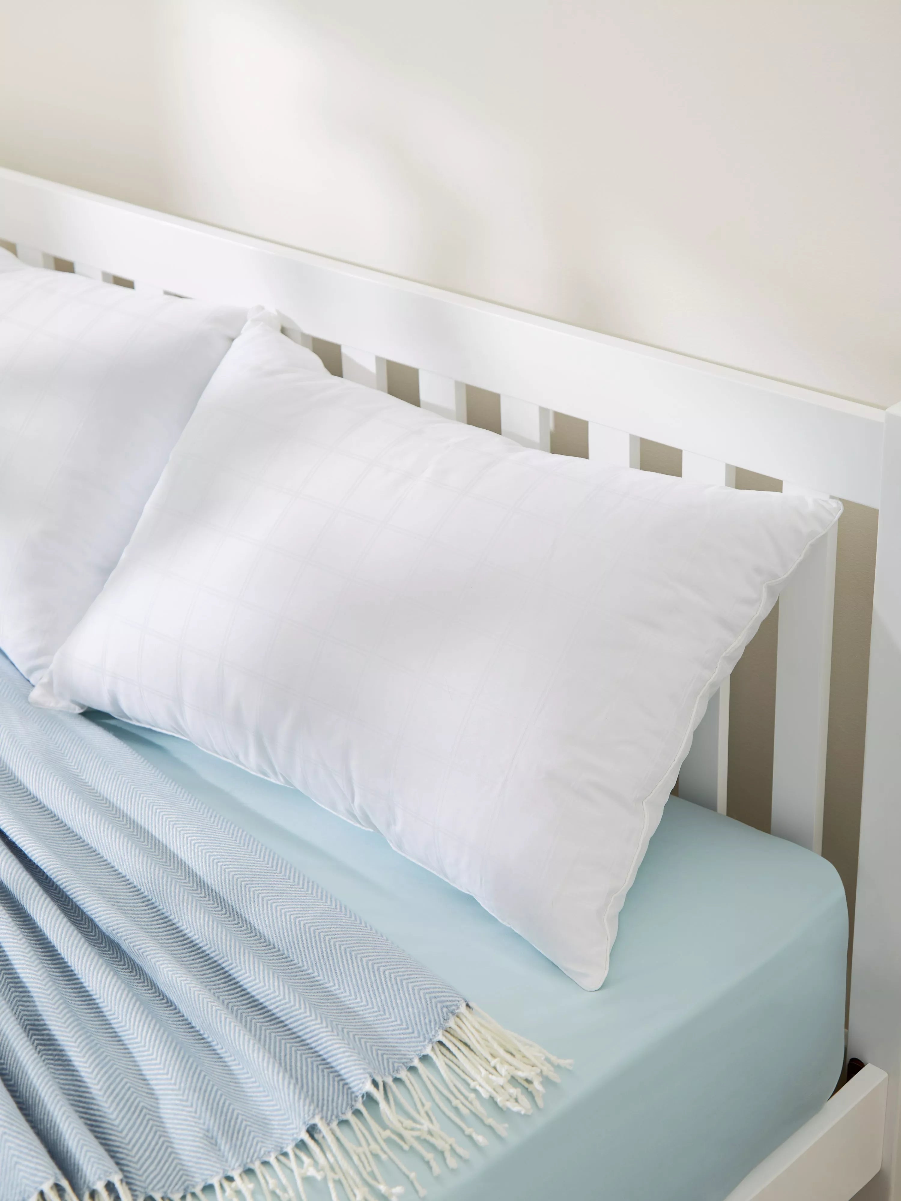John Lewis Synthetic Clusterfibre Standard Pillow, Soft - McGrocer