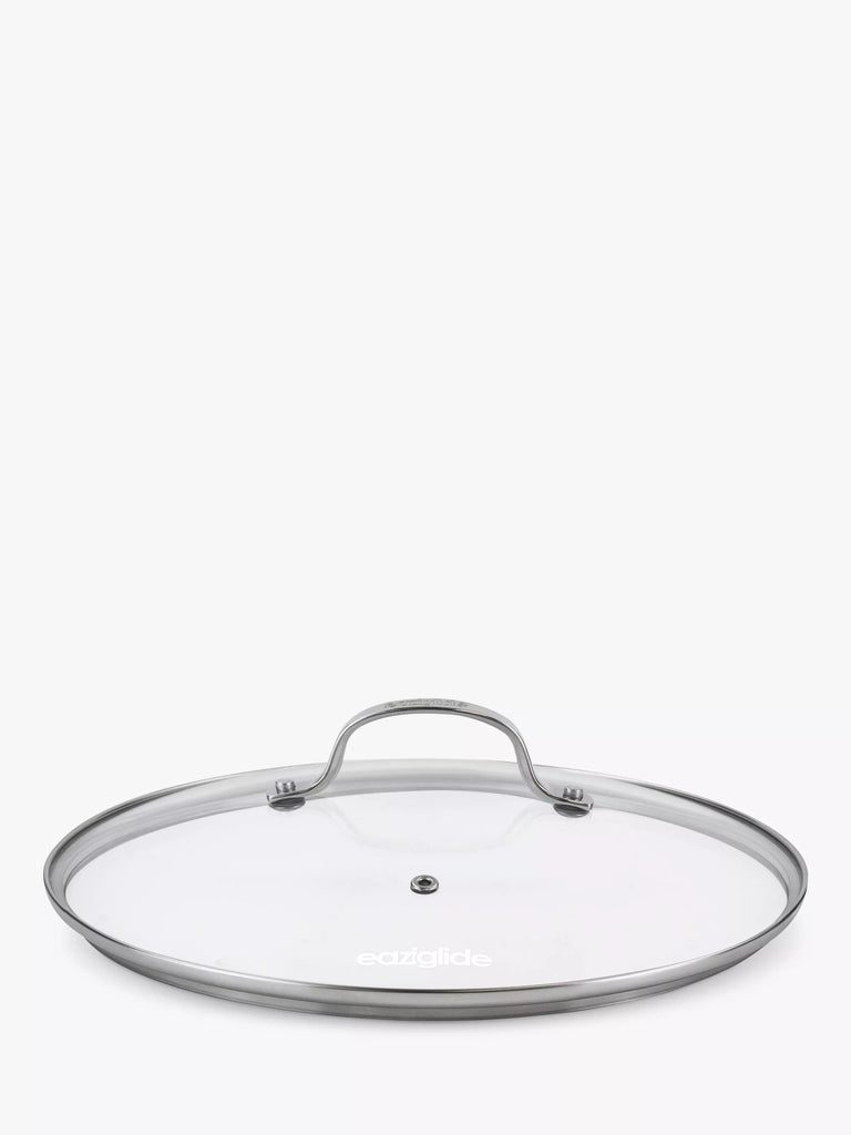 Eaziglide Glass Saucepan / Casserole Pan Lid, 28cm, Clear