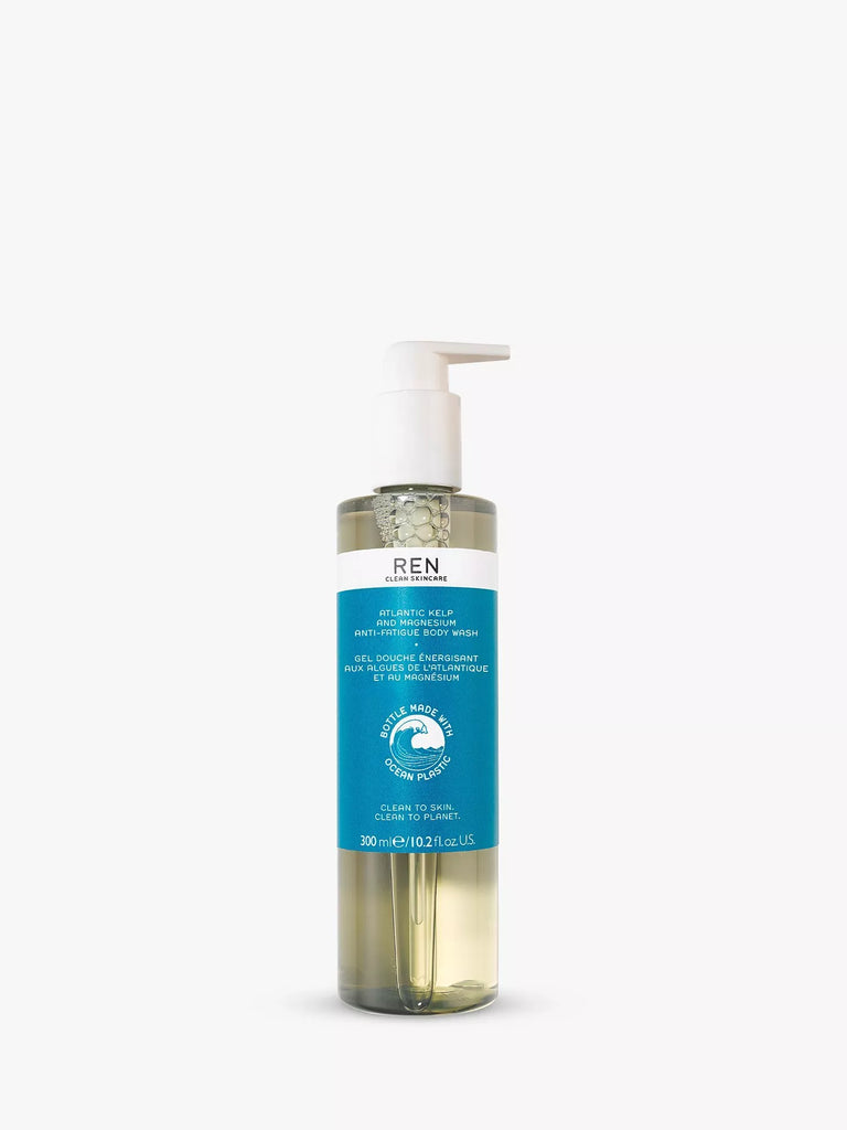 REN Clean Skincare Atlantic Kelp & Magnesium Anti-Fatigue Body Wash, 300ml